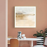 Atmospheric Edge II Canvas Art with Golden Frame - 70cm x 70cm