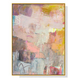 Lann II Gold Framed Canvas Art - 40cm x 60cm