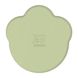 Remi Silicone Divider Plate - Avocado Cream