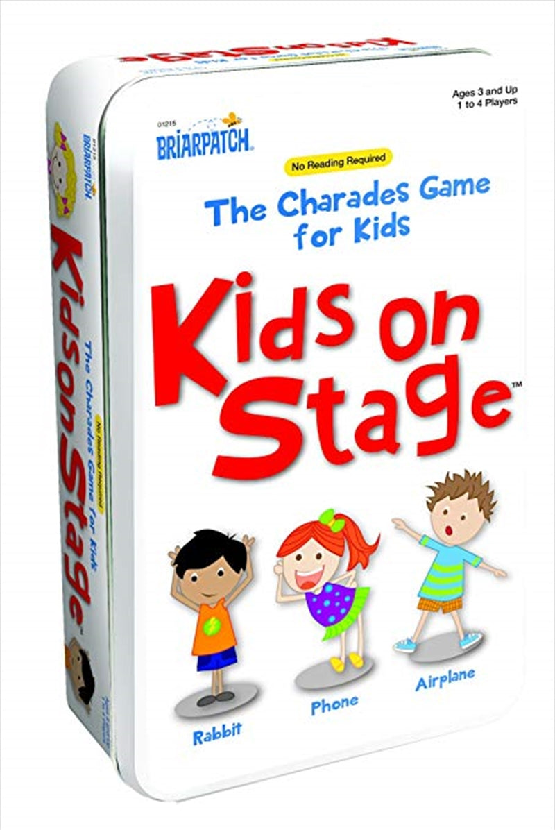 Charades Kids On Stage Tin