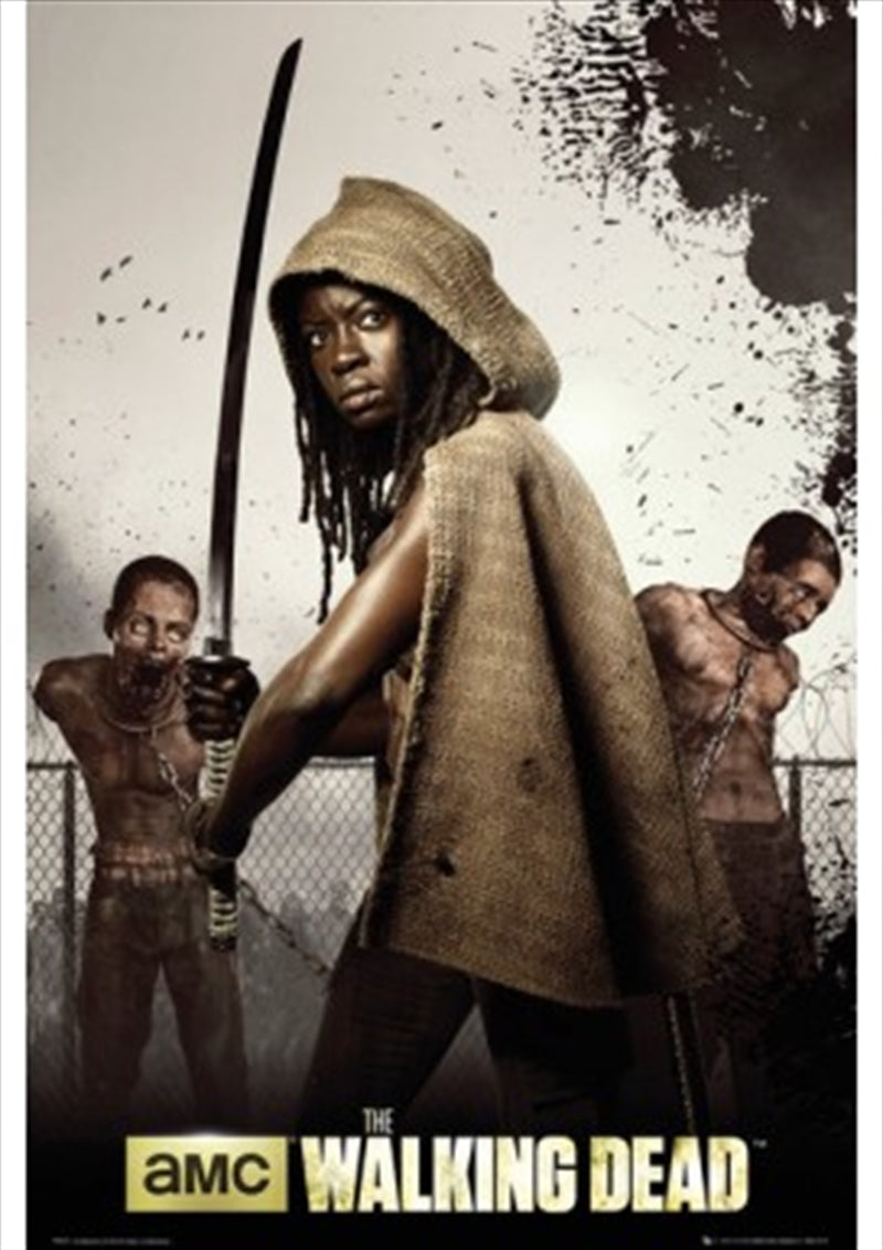 The Walking Dead Michonne Poster