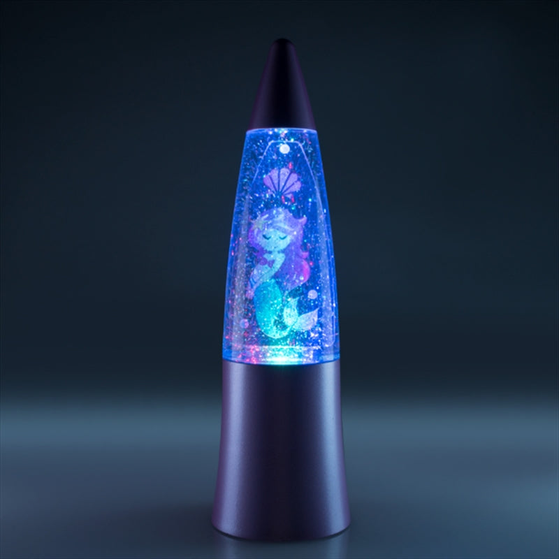 Sparkling Mermaid Cove Color-Changing Glitter Lamp