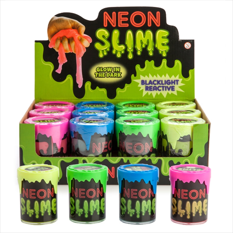 Glow-in-the-Dark Neon Slime Surprise Assortment