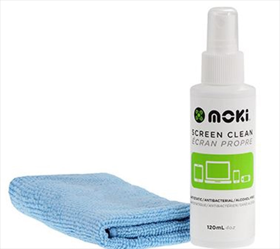 Ultra-Clean Screen Care Spray with Microfiber Cloth - 120mL