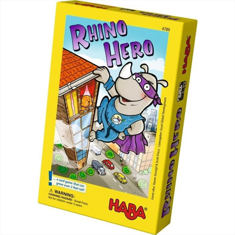 Rhino Hero: The Wobbly Skyscraper Challenge