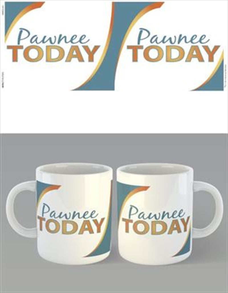 Pawnee Today Coffee Mug from Parks and Recreation