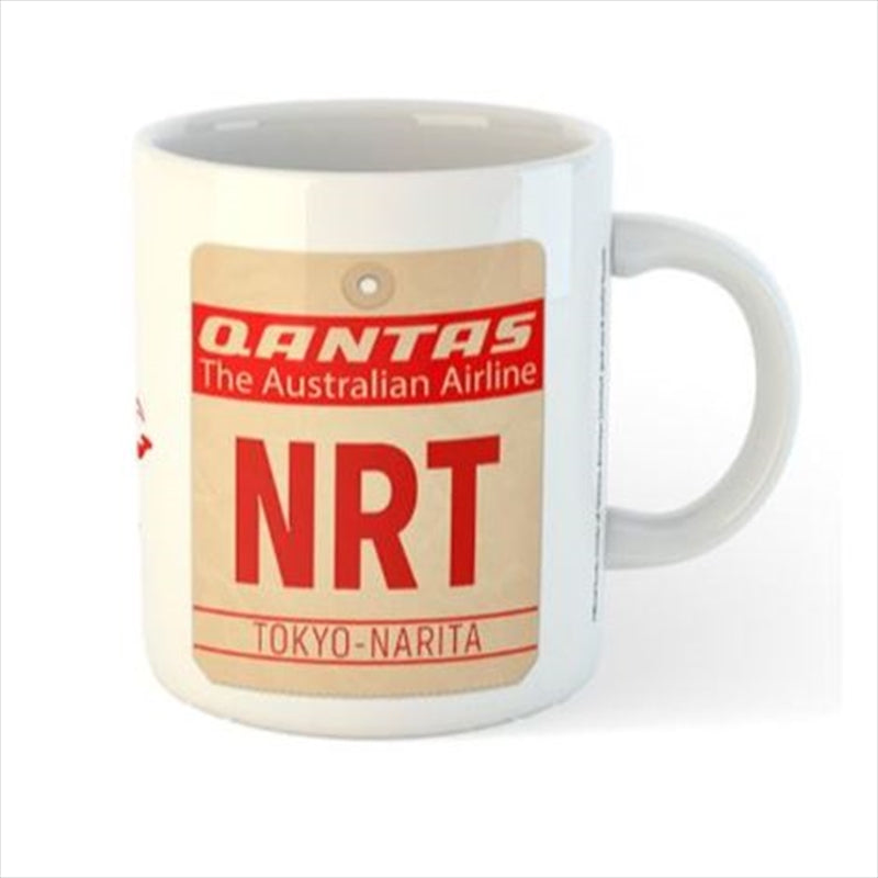 Qantas NRT Airport Identifier Tag