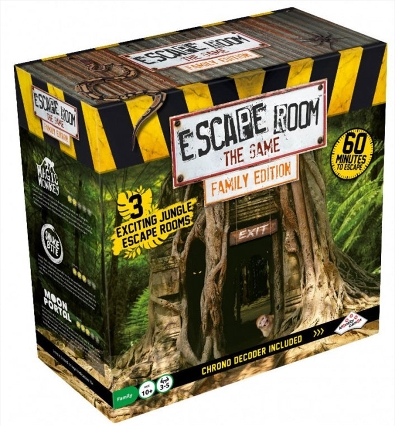 Jungle Adventure Escape Room Game for Families