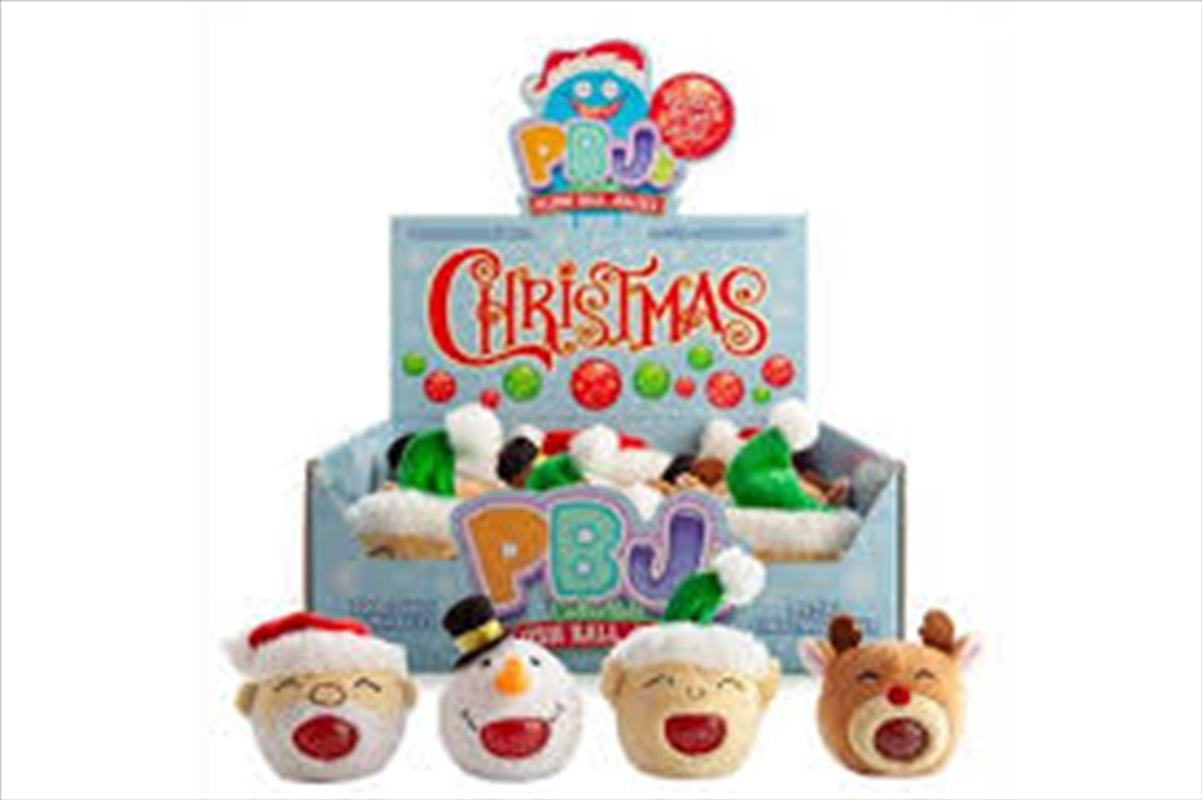 Festive Plush Jelly Balls - Surprise Christmas Characters!