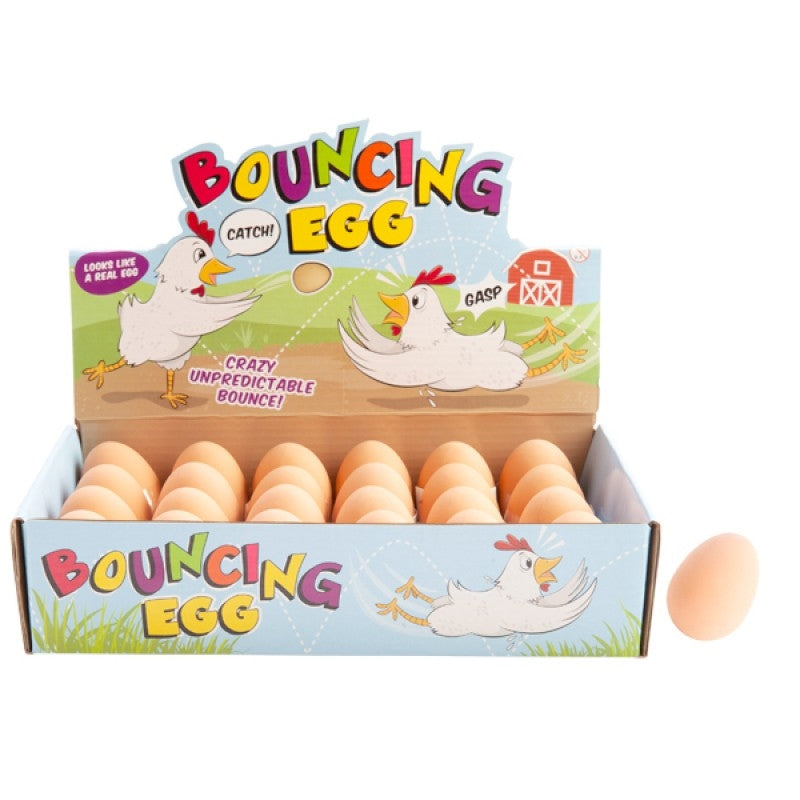 Egg-Centric Bouncing Ball