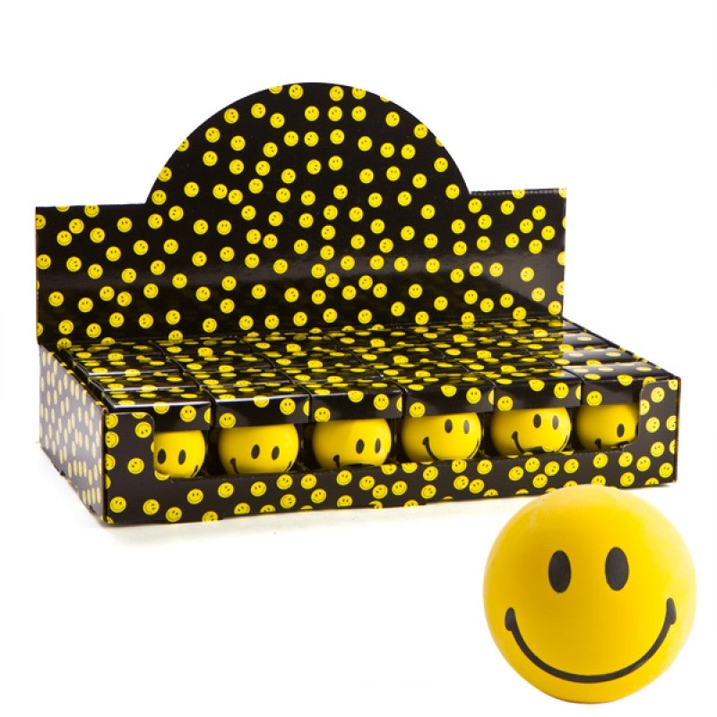 Smiley Face Emoji Stress Relief Ball (PRICE IS FOR SINGLE UNIT)