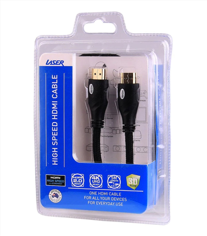 Universal 4K HDMI Cable 5m - HDMI 2.0 for All Devices