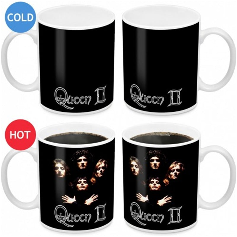 Queen II Album Heat-Sensitive Color-Changing Mug