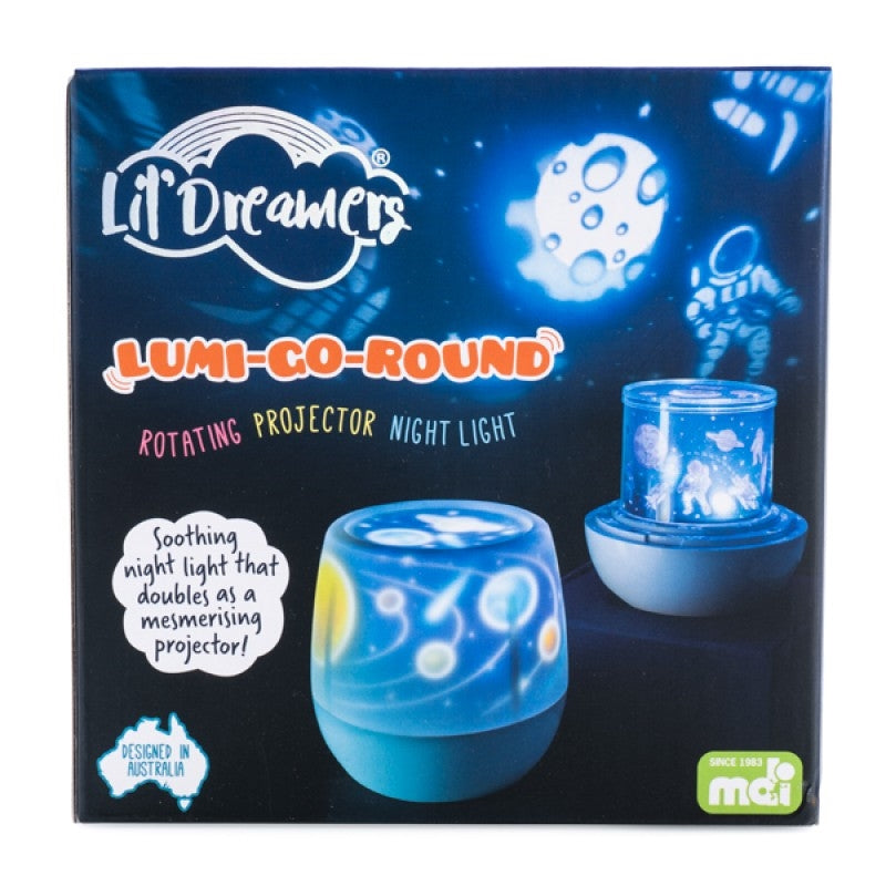 Galactic Dreams Rotating Night Light Projector