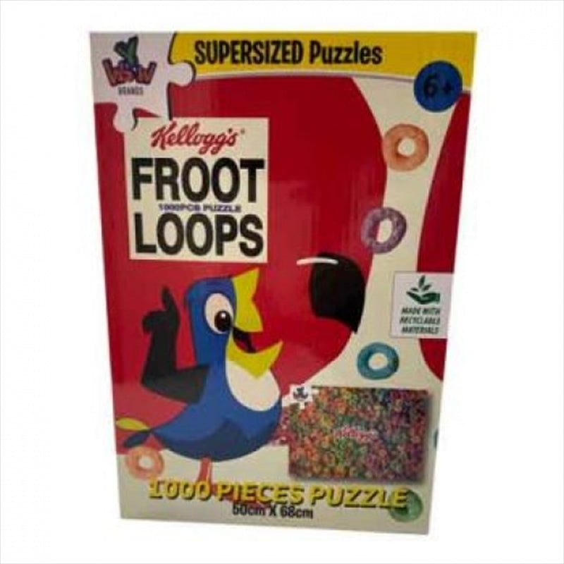 Kellogg's Froot Loops Mega 1000-Piece Puzzle Quest