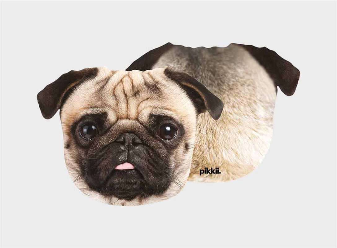 Pug-Themed Microfiber Cleaning Cloth