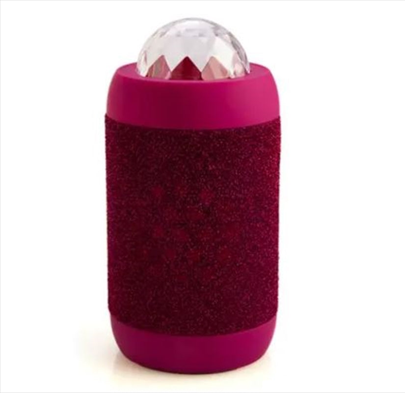 Funky Pink Disco Ball Bluetooth Speaker