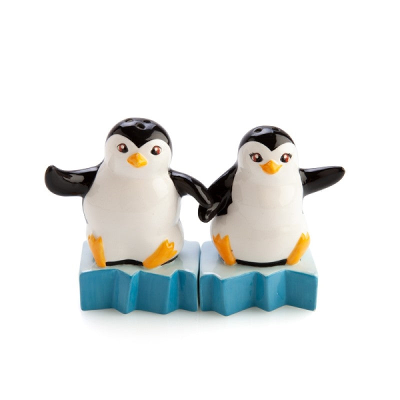 Adorable Penguin Duo Salt and Pepper Shakers