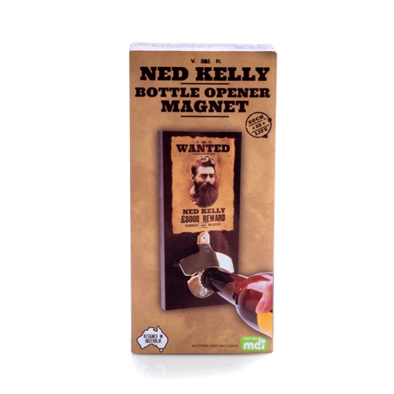 Ned Kelly Beer Popper Magnet