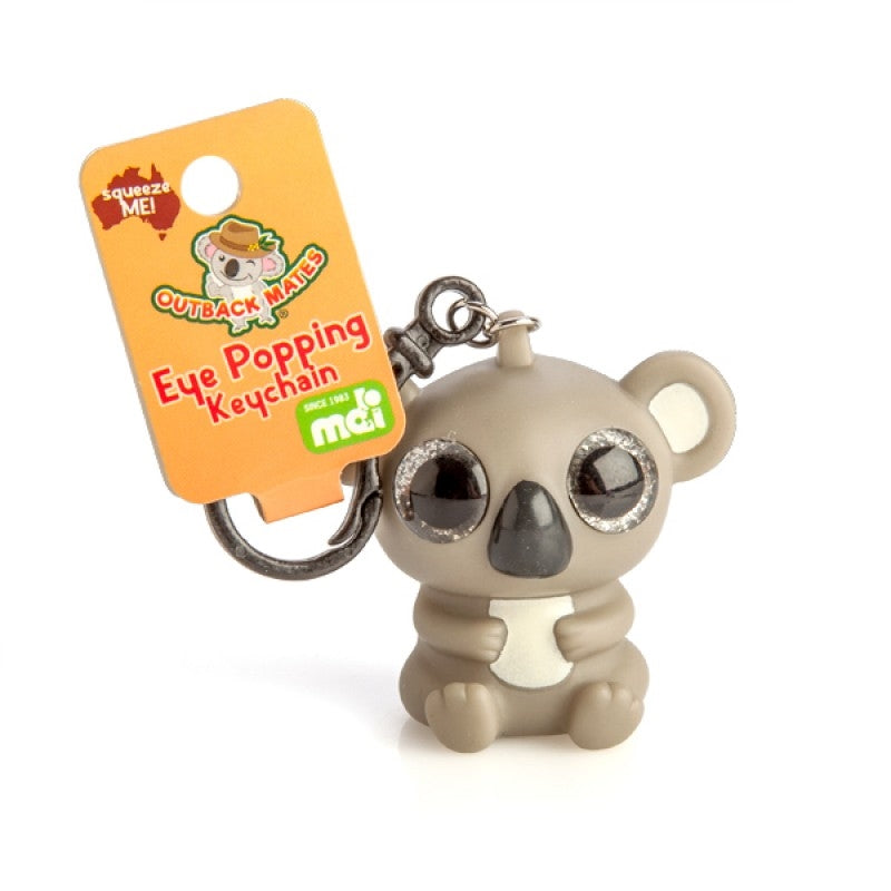 Charming Koala Squishy Keychain with Sparkly Eyes