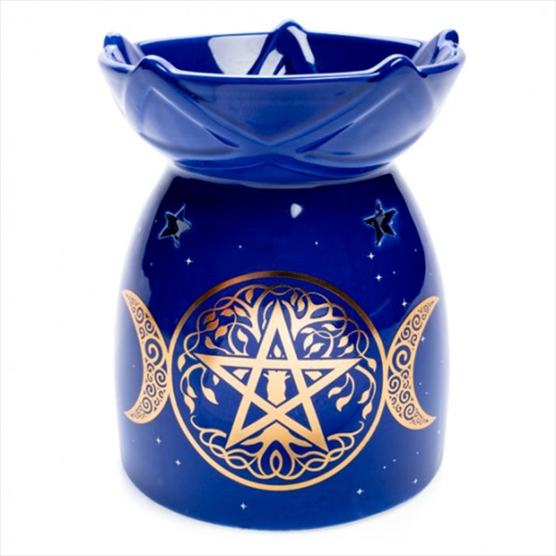 Calming Pentacle Aromatherapy Oil Burner