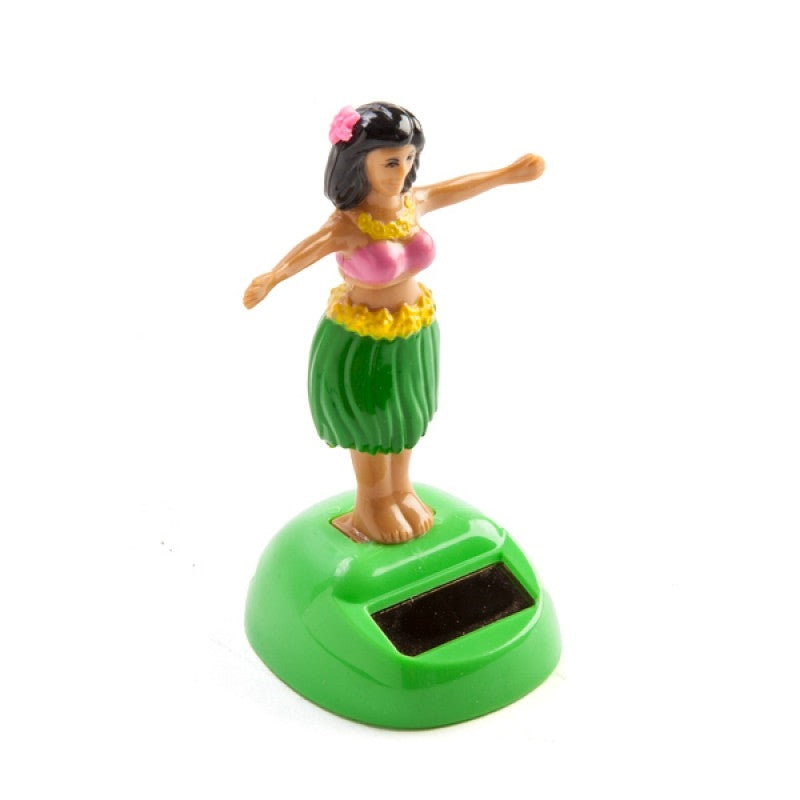 Hula Girl Solar-Powered Dancing Figure