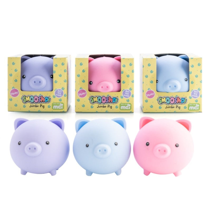 Smoosho's Jumbo Pastel Pig Plush