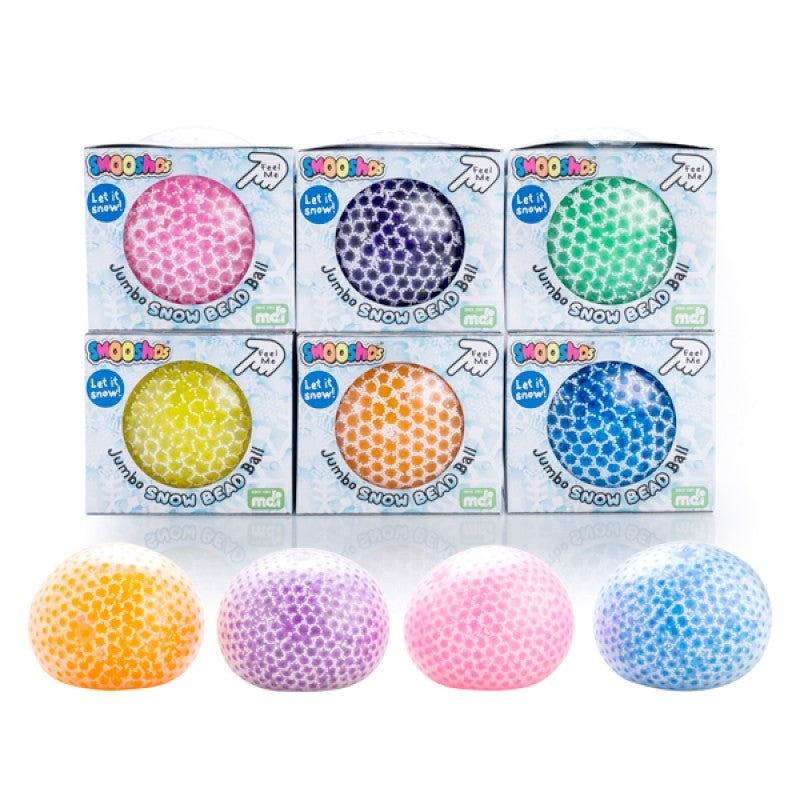 Assorted Jumbo Snow Bead Smoosho Balls (Random Selection)