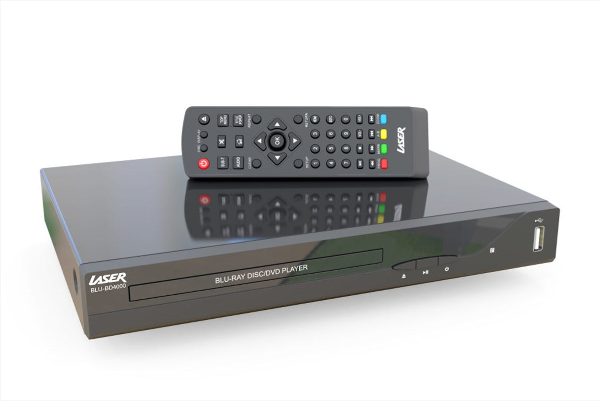 Universal Multi-Region 7.1 Channel HDMI Blu-Ray Player with 3-Year Warranty