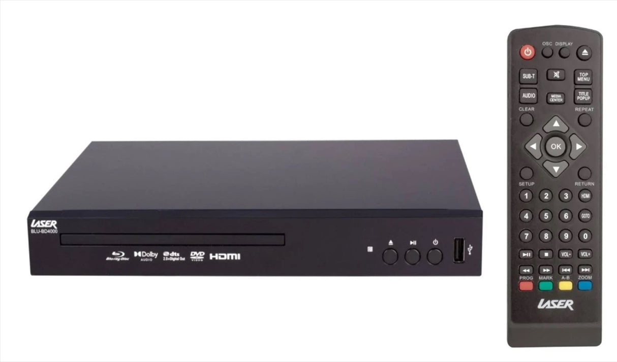 Universal Multi-Region 7.1 Channel HDMI Blu-Ray Player with 3-Year Warranty