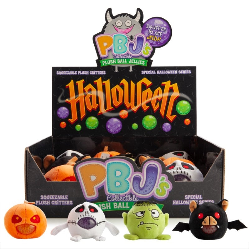 Squishy Halloween Jelly Plush Characters