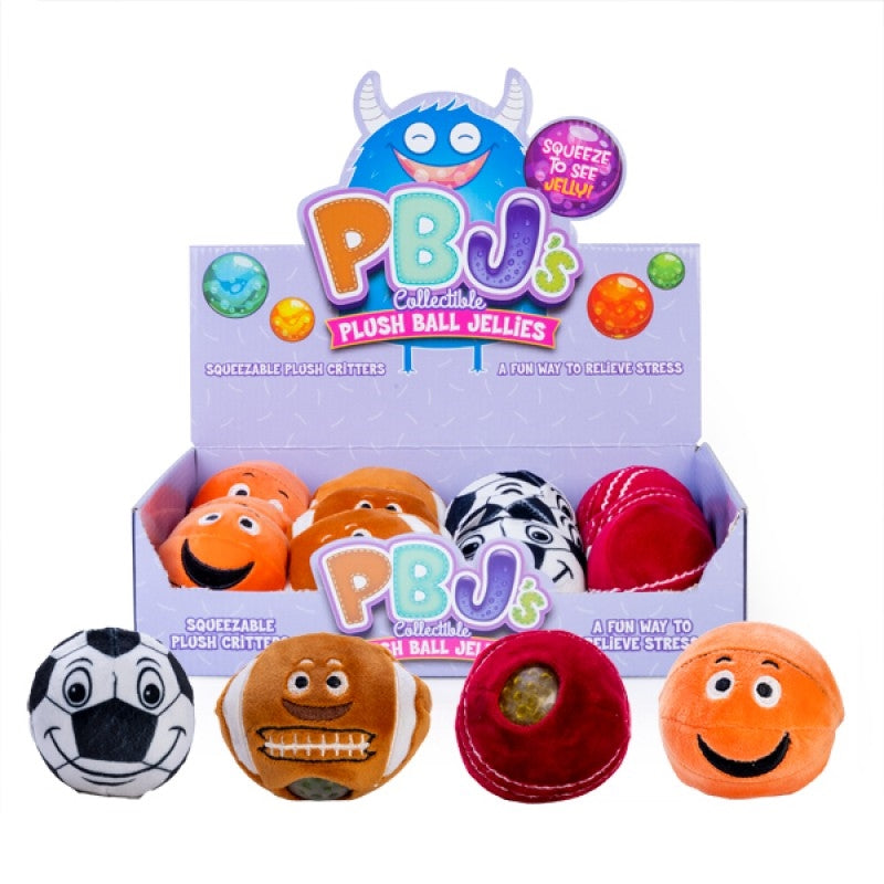 Sporty Jelly Plush Ball Collection