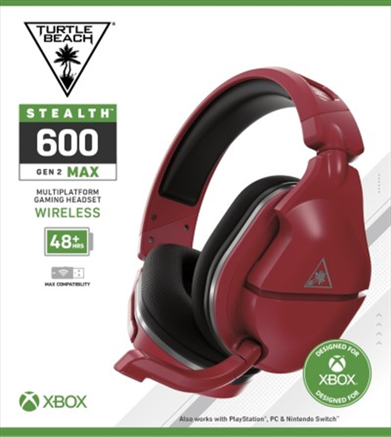 Stealth 600 Gen 2 Wireless Gaming Headset - Midnight Red Edition