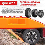 XBULL Rise Up Series 4WD Recovery Tracks - 2PCS Heavy-Duty Sand, Snow & Mud Boards with Mounting Accessories