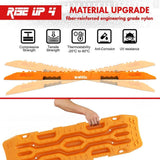 XBULL Rise Up Series 4WD Recovery Tracks - 2PCS Heavy-Duty Sand, Snow & Mud Boards with Mounting Accessories