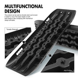 X-BULL 10 Pairs Recovery tracks Boards 4WD 4X4 10T Sand / Mud / Snow Gen 2.0 Black