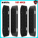 X-BULL Recovery Tracks Gen 2.0 10T Sand Mud Snow 2 Pairs Offroad 4WD 4x4 2PC 91CM Black