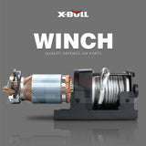 X-BULL 3000lbs 12V Electric Winch with Steel Cable for ATV, Boat, and 4WD Trailers - 10 Pack