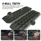 X-BULL Recovery tracks Sand tracks KIT Carry bag mounting pin Sand/Snow/Mud 10T 4WD-OLIVE Gen3.0