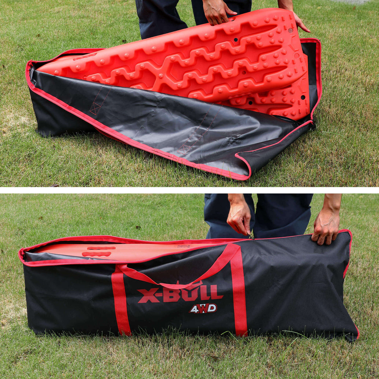 X-BULL Heavy-Duty 4x4 Recovery Tracks Storage Bag - Black Nylon