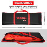 X-BULL Heavy-Duty 4x4 Recovery Tracks Storage Bag - Black Nylon