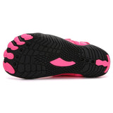 Kids Water Shoes Barefoot Quick Dry Aqua Sports Shoes Boys Girls - Pink Size Bigkid US2=EU32