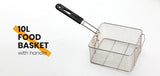 EuroChef Commercial Electric Deep Fryer Frying Basket Chip Cooker Fry Scoop