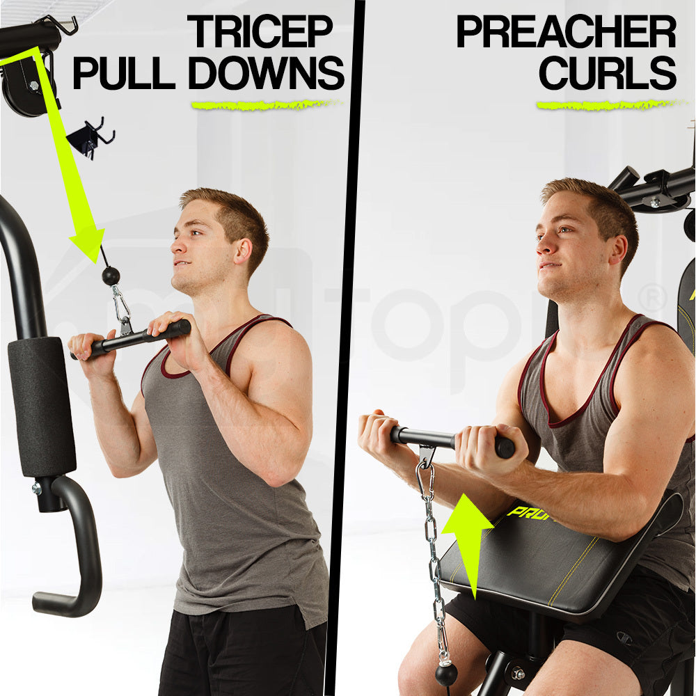 PROFLEX Home Gym Multi-function Exercise Machine Fitness Equipment Bench Weight