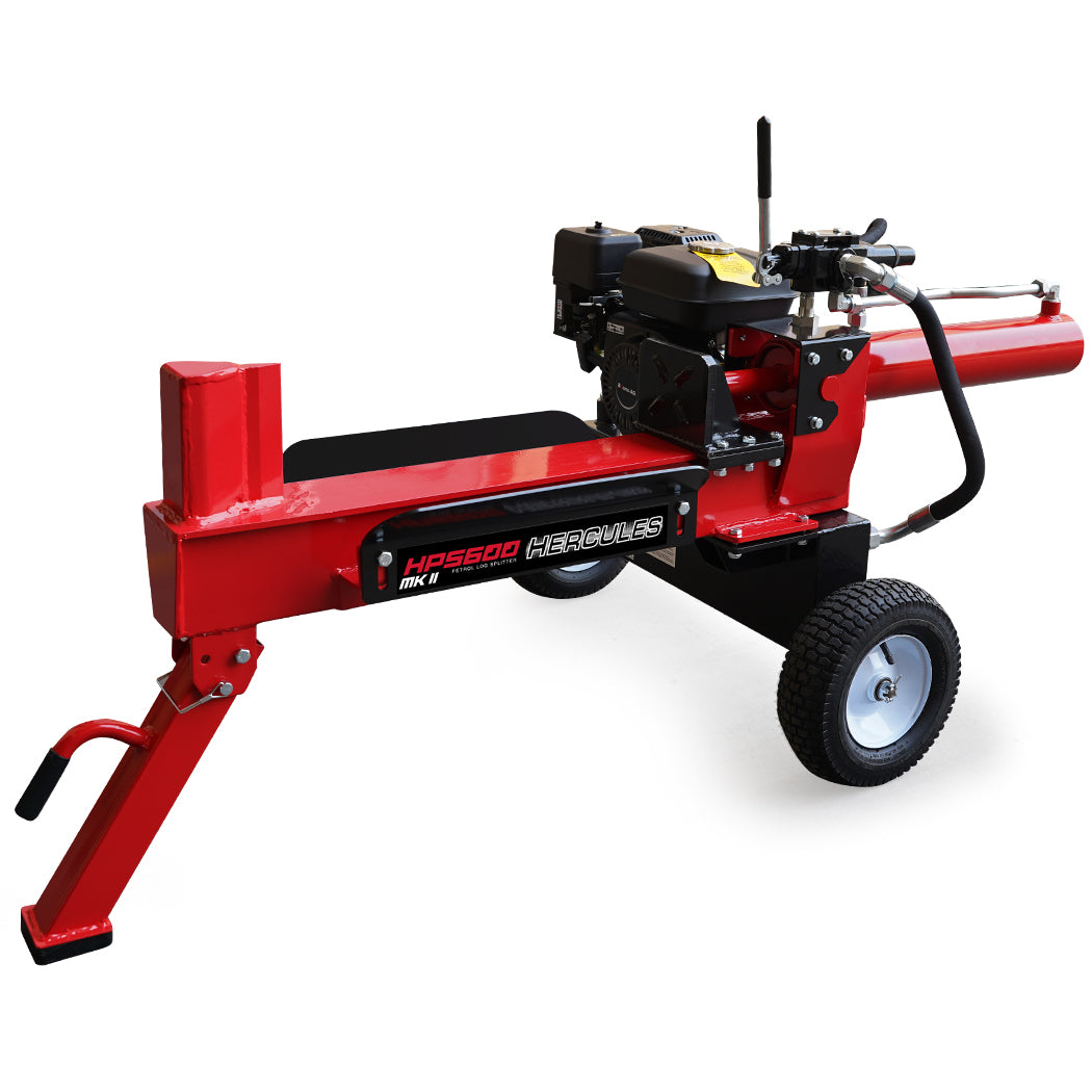 Baumr-AG 20 Tonne Hydraulic Petrol Log Splitter 8HP Wood Firewood Cutter - HPS600