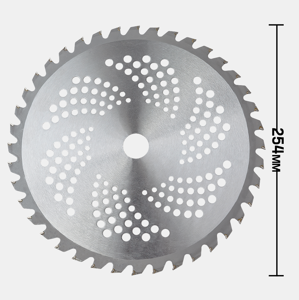 MTM Carbide Tipped 40 Tooth Brush Cutter Blade Whipper Snipper Brushcutter x2