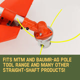 MTM Trimmer Head 4 Line Nylon Alloy Whipper Snipper Brush Cutter Brushcutter