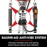 BAUMR-AG 38cc 4-Stroke Petrol Post Driver, with Carry Case & 3 Piling Sleeves