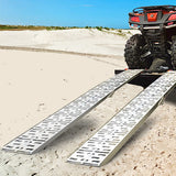 BULLET Pair of 2.3m Aluminium Loading Ramps, 1360kg capacity - Extra Image