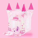 Gominimo Enchanted Pink Princess Castle Play Tent for Kids